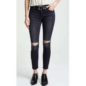 Current/Elliott Black Skinny Jeans Size 25